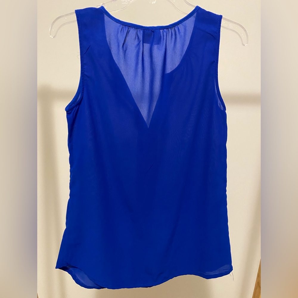 Beautiful Blue Sleeveless Top
